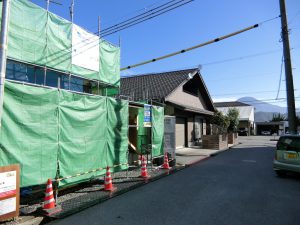 新栄町の家　　柏原の家　上棟しました☆