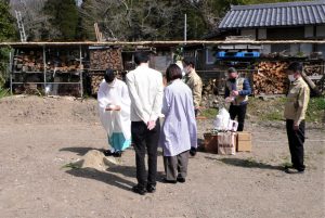 お彼岸の地鎮祭